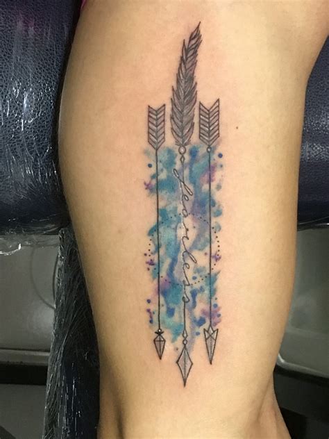 Watercolor Arrow Tattoo Designs Ideas And Meaning Tattoos For You
