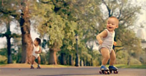 Evian Takes Viral Mega Hit Roller Babies To Tv Ad Age