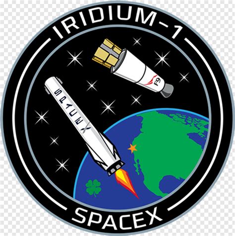 Spacex Logo Falcon 9 Mission Patch Hd Png Download 501x502