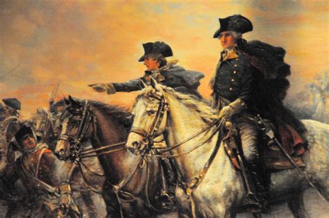 George Washington Horse Painting At Explore
