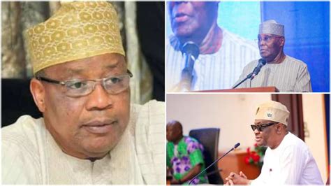 Pdp Crisis Ibb Set To Be Involved As Atiku Wike Other G 5 Governors