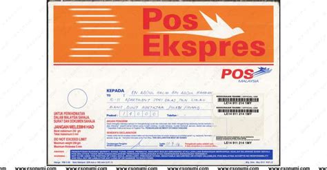 Rather of postage stamps, fees were gathered when letters were handed in at the post office. Malaysia - Pos Ekspress : Internal Express Postal Service ...