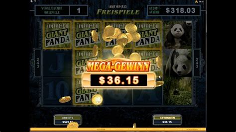 Untamed Giant Panda Slot Freespin Feature Super Mega Wins 675x Bet