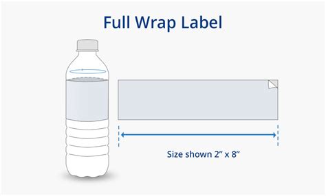 Water Bottle Labels Water And Fade Resistant Different Size Options
