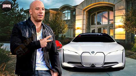 Vin Diesel With His Car