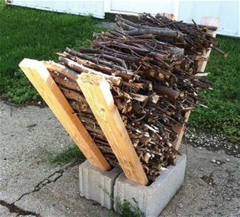 These blocks are also easily maneuvered, making them perfect for diy jobs. DIY Firewood Racks - Premier Firewood Company