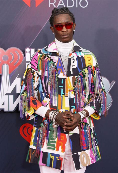 Every Time Young Thug Looked Like Hip Hops Next Style Icon