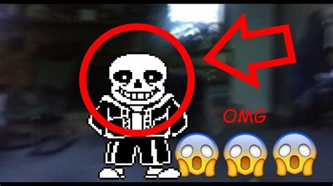Leaked Video Of Sans Undertale In Real Life Almost Died