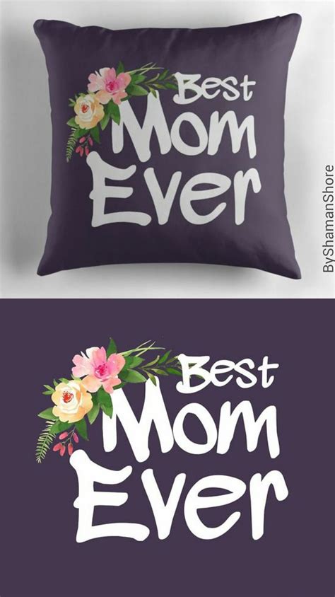 Mothers Day Throw Pillow By Shamanshore Unique Ts For Mom Purple