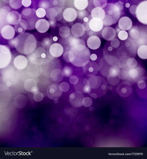 Purple Bokeh Background Royalty Free Vector Image