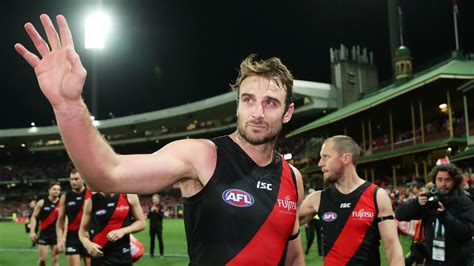Jobe Watson Essendon Afl Player On His Year Long Ban After The Drugs
