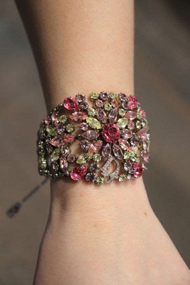 Preloved Dior Jewelled Cuff Bracelet At Buymywardrobe £520 Joyero