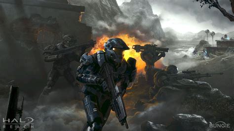 Halo Reach Wallpapers Spartans Wallpaper Cave