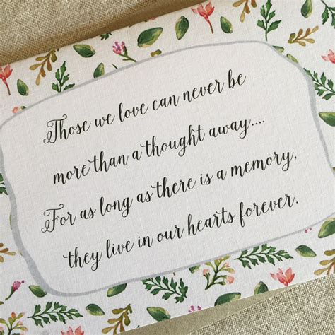 Sympathy Quote Card Pink Paddock Store