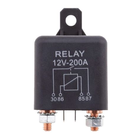 Buy 12v Dc 200 Amp Split Charge Relay Switch 4 Pin Relays For Truck