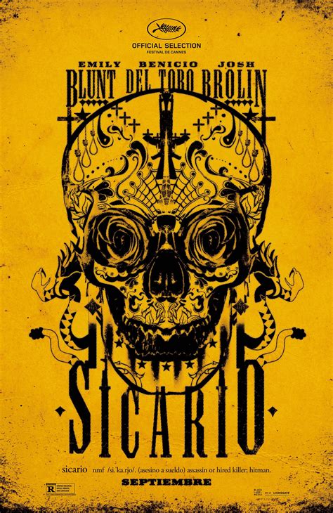 Sicario is a 2015 american crime thriller film directed by denis villeneuve and written by taylor sheridan. Sicario Poster, Images Put Artful Spin on Emily Blunt ...