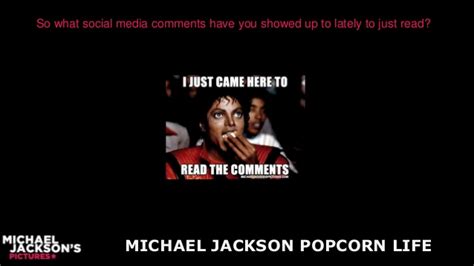 Social Media Michael Jackson Popcorn Memes
