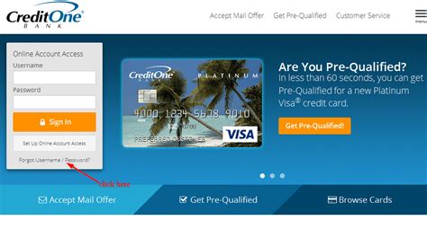 Credit one bank is not responsible or liable for, and does not endorse or guarantee, any products, services, information or recommendations that are offered or expressed on other websites. Credit One Bank Online Banking Login ⋆ Login Bank