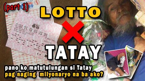 Lotto At Ang Munting Hiling Ng Isang Homeless Tatay Part 1 YouTube