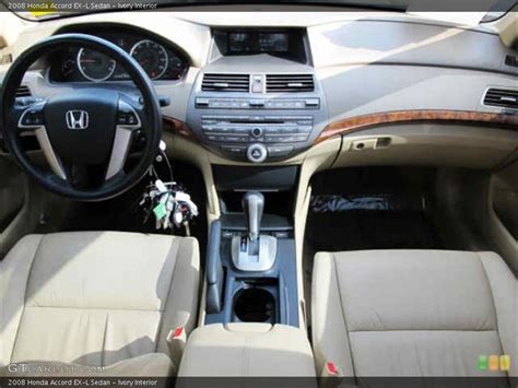 Ivory Interior Dashboard For The 2008 Honda Accord Ex L Sedan 47084525