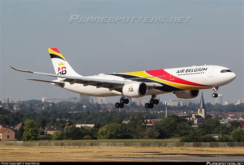 Oo Abf Air Belgium Airbus A330 941 Photo By Kees Marijs Id 1306490