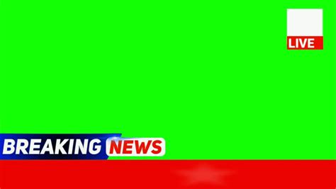 Free News Intro Broadcast News Template Youtube