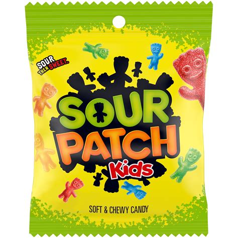 Sour Patch Kids Soft And Chewy Holiday Candy 36 Oz Peg Bag
