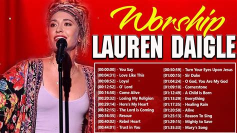 Best Lauren Daigle Christian Worship Songs 2021 ☘️ Top 50 Christian
