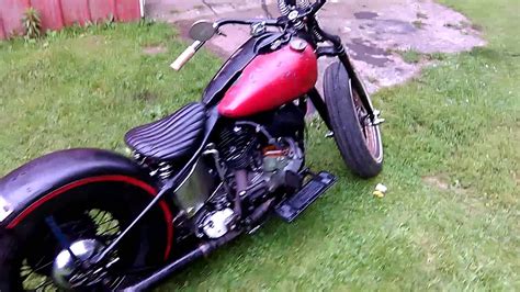1938 Harley Davidson U Flathead Bobber Youtube