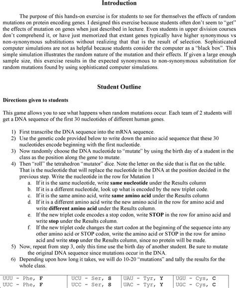 Dna mutations practice worksheet answer key pdf shows what number of misconceptions exist. Chapter 14 The Human Genome Worksheet Answer Key
