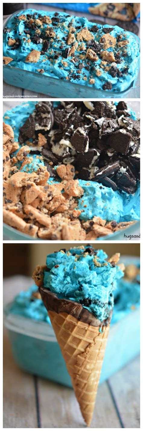 Cookie Monster Ice Cream Hugs And Cookies Xoxo