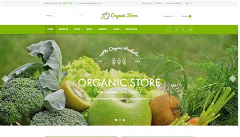 Introducing Organic Store A Brand New Joomla E Commerce Template For