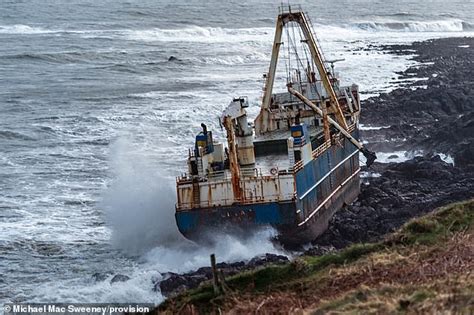Ghost Ship Drifting At Sea For More Than A Year Finally Washed Ashore