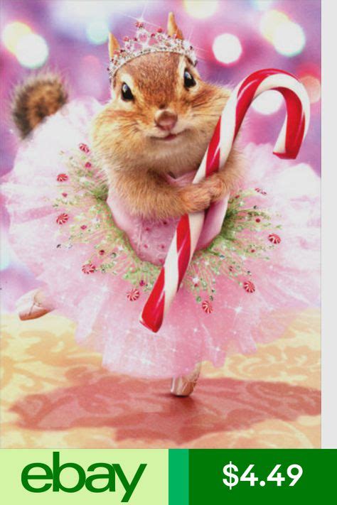 Chipmunk Bunny In Tulip Avanti Easter Card Greeting Card By Avanti