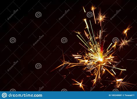 Sparkler Background Christmas And New Year Sparkler Holiday Background