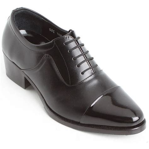 Mens Real Leather Stitch Lace Up Dress Shoes