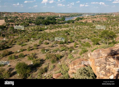 Confuence View Site Confluence Of The Limpopo And Shashe Rivers