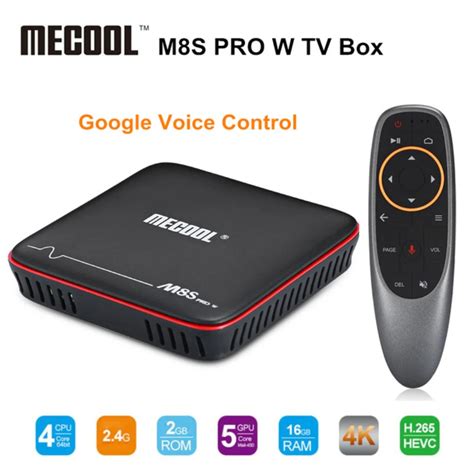 Mecool M8s Pro W 24g Voice Control Smart Tv Box Android 711 Amlogic