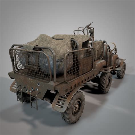 Post Apocalyptic Survival Pickup Cgtrader