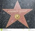 Humphrey Bogart Star En El Paseo De Hollywood De La Fama Imagen ...