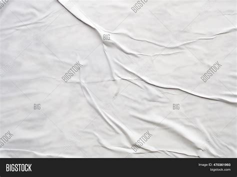 White Crumpled Creased Image And Photo Free Trial Bigstock