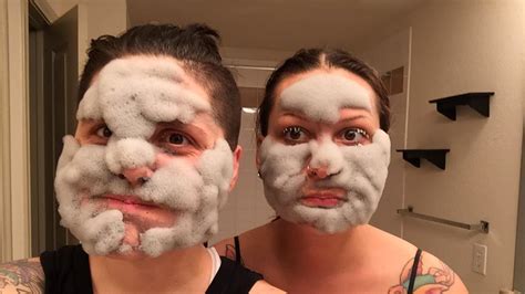 This Hilarious Bubble Mask Photo Is Going Viral Allure