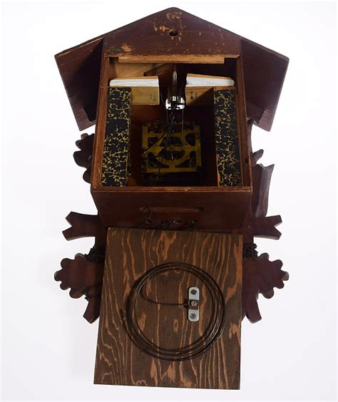 Sold Price Vintage Cuckoo Clock German Black Forest Hunter One Day