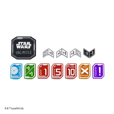 Star Wars Unlimited Acrylic Tokens Valhalla Hobby