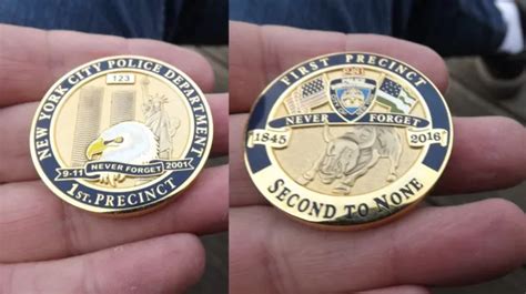 Nypd First Precinct Police Department Challenge Coin 2300 Picclick