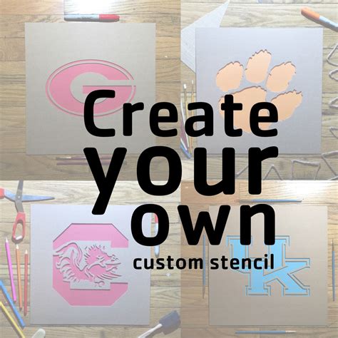 Create Your Own Custom Stencil By Thestencilstop On Etsy