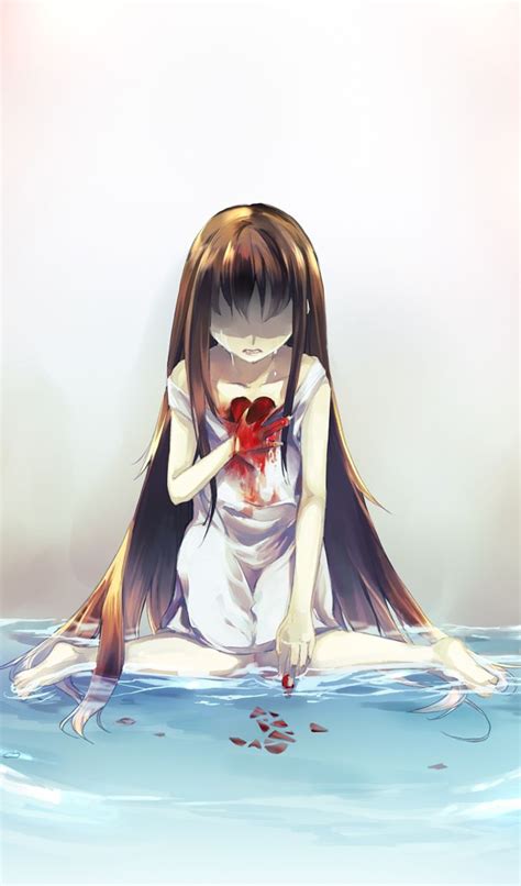 Depressed Broken Anime Girl Wallpapers Wallpaper Cave