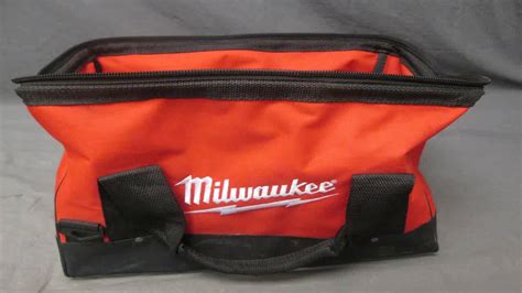 Milwaukee Bag 17 Mil 17 Inch Heavy Duty Canvas Tool Bag The Art Of