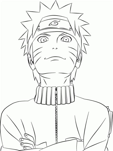 Naruto Para Colorear Pintar E Imprimir