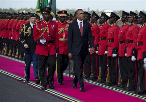 Obama Arrives In Africa
